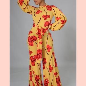 Flower Jumpsuit
